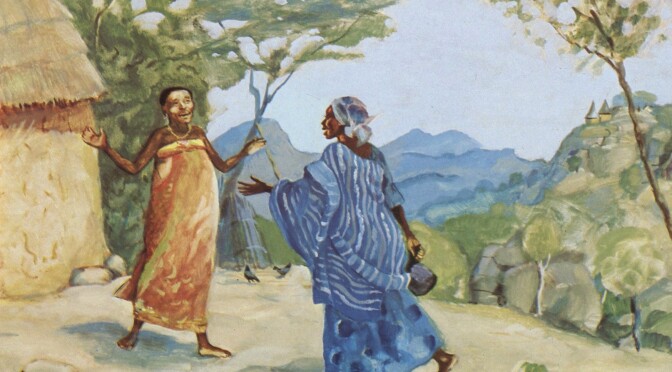 The Visitation - Mary and Elizabeth meet - Luke 1:39-45