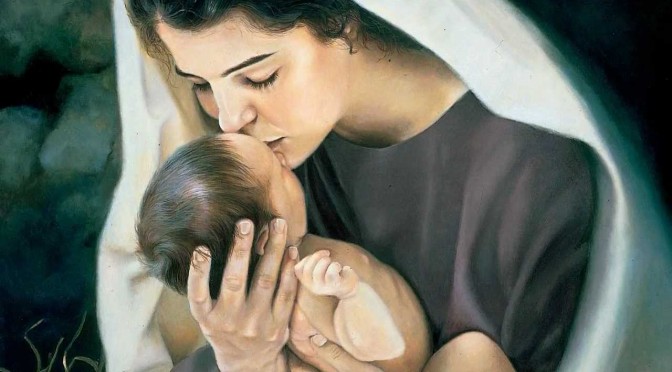 A Christmas Kiss [OR Baby or Bearded, Jesus is a Face of God’s Love]  Luke 2:1-20 and Isaiah 9:2-7